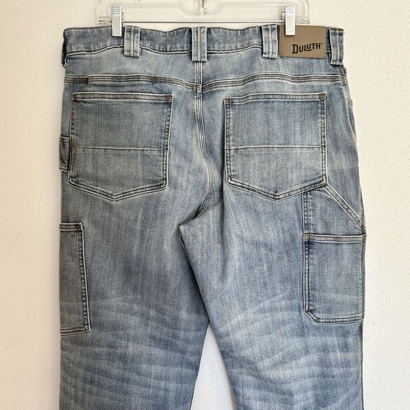 Duluth Trading Company Men’s Ballroom Double Flex Relaxed Fit Jeans  36X30 - Picture 11 of 16